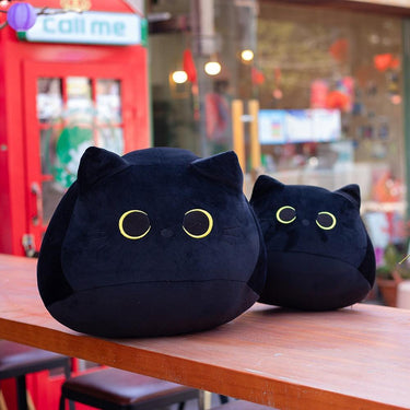 Smooches The Black Cat Plushie Plushie KittyNook Cat Company